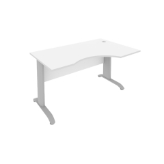 Стол криволинейный правый Рива Riva ПЛ.СА-2 Пр Белый