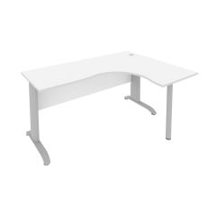 Стол криволинейный правый Рива Riva ПЛ.СА-4 Пр Белый