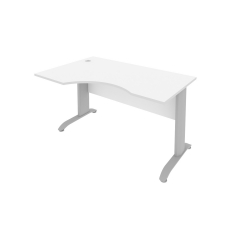 Стол криволинейный левый Рива Riva ПЛ.СА-2 Л Белый