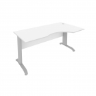Стол криволинейный правый Рива Riva ПЛ.СА-1 Пр Белый