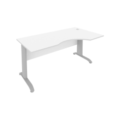 Стол криволинейный правый Рива Riva ПЛ.СА-1 Пр Белый