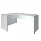 Стол криволинейный левый Рива Riva А.СА-4 Л Белый