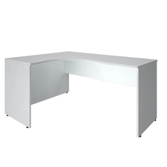 Стол криволинейный левый Рива Riva А.СА-4 Л Белый