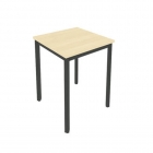 Стол письменный на металлокаркасе Рива SLIM SYSTEM С.СП-1.1 Клен-Антрацит