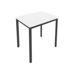 Стол письменный на металлокаркасе Рива SLIM SYSTEM С.СП-2.1 Белый-Антрацит