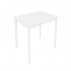 Стол письменный на металлокаркасе Рива SLIM SYSTEM С.СП-2.1 Белый-Белый