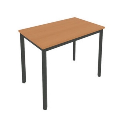 Стол письменный на металлокаркасе Рива SLIM SYSTEM С.СП-3.1 Груша-Антрацит