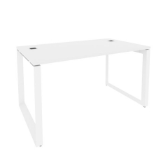 Стол рабочий руководителя на О-образном м/к ONIX Рива O.MO-SRR-3.8 Белый Бриллиант