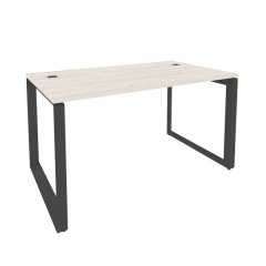 Стол рабочий руководителя на О-образном м/к ONIX Рива O.MO-SRR-3.8 Денвер Светлый/Антрацит