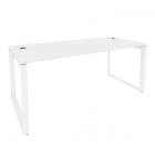 Стол рабочий руководителя на О-образном м/к ONIX Рива O.MO-SRR-5.8 Белый Бриллиант