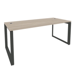 Стол рабочий руководителя на О-образном м/к ONIX Рива O.MO-SRR-5.8 Дуб Аттик/Антрацит