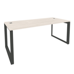 Стол рабочий руководителя на О-образном м/к ONIX Рива O.MO-SRR-5.8 Денвер Светлый/Антрацит