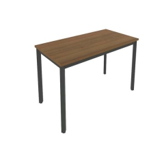 Стол письменный на металлокаркасе Рива SLIM SYSTEM С.СП-4.1 Орех-Антрацит
