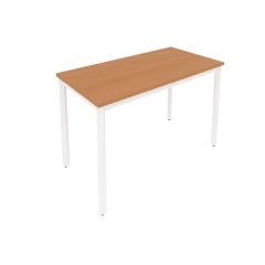 Стол письменный на металлокаркасе Рива SLIM SYSTEM С.СП-4.1 Груша-Белый