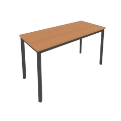 Стол письменный на металлокаркасе Рива SLIM SYSTEM С.СП-5.1 Груша-Антрацит