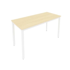 Стол письменный на металлокаркасе Рива SLIM SYSTEM С.СП-5.1 Клен-Белый