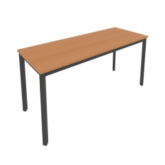 Стол письменный на металлокаркасе Рива SLIM SYSTEM С.СП-6.1 Груша-Антрацит