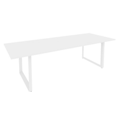 Стол переговорный на О-образном м/к ONIX Рива O.MO-PRG-25 Белый Бриллиант