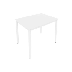 Стол письменный на металлокаркасе Рива SLIM SYSTEM С.СП-3 Белый-Белый