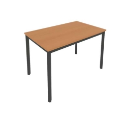 Стол письменный на металлокаркасе Рива SLIM SYSTEM С.СП-4 Груша-Антрацит