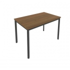 Стол письменный на металлокаркасе Рива SLIM SYSTEM С.СП-4 Орех-Антрацит