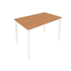 Стол письменный на металлокаркасе Рива SLIM SYSTEM С.СП-4 Груша-Белый