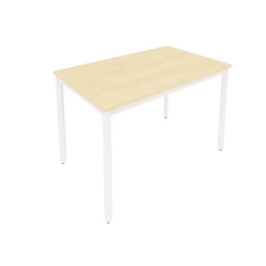 Стол письменный на металлокаркасе Рива SLIM SYSTEM С.СП-4 Клен-Белый