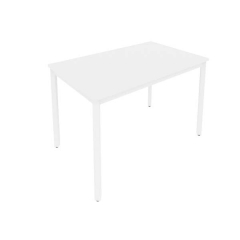 Стол письменный на металлокаркасе Рива SLIM SYSTEM С.СП-4 Белый-Белый