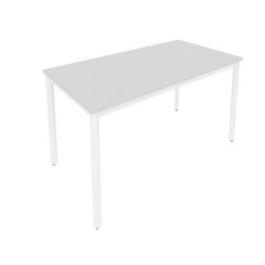 Стол письменный на металлокаркасе Рива SLIM SYSTEM С.СП-5 Серый-Белый