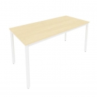 Стол письменный на металлокаркасе Рива SLIM SYSTEM С.СП-6 Клен-Белый