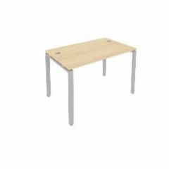 Стол письменный Рива METAL SYSTEM Б.СП-2 Акация/Серый
