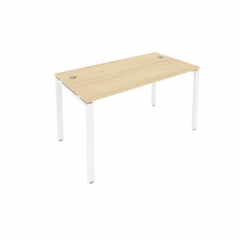 Стол письменный Рива METAL SYSTEM Б.СП-3 Акация/Белый