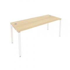 Стол письменный Рива METAL SYSTEM Б.СП-5 Акация/Белый