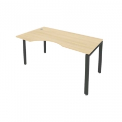 Стол письменный Рива METAL SYSTEM Б.СА-1 Л Акация/Антрацит