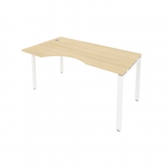 Стол письменный Рива METAL SYSTEM Б.СА-1 Л Акация/Белый