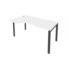 Стол письменный Рива METAL SYSTEM Б.СА-1 Л Белый/Антрацит