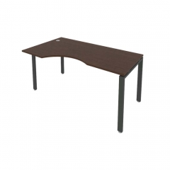 Стол письменный Рива METAL SYSTEM Б.СА-1 Л Венге/Антрацит