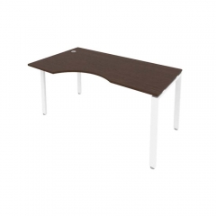 Стол письменный Рива METAL SYSTEM Б.СА-1 Л Венге/Белый