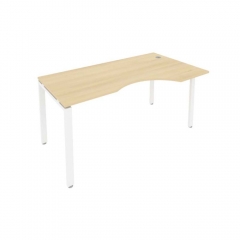 Стол письменный Рива METAL SYSTEM Б.СА-1 Пр Акация/Белый