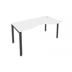 Стол письменный Рива METAL SYSTEM Б.СА-1 Пр Белый/Антрацит