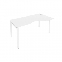 Стол письменный Рива METAL SYSTEM Б.СА-1 Пр Белый