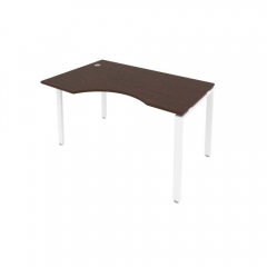 Стол письменный Рива METAL SYSTEM Б.СА-2 Л Венге/Белый