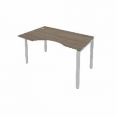 Стол письменный Рива METAL SYSTEM Б.СА-2 Л Вяз/Серый