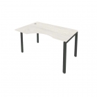 Стол письменный Рива METAL SYSTEM Б.СА-2 Л Наварра/Антрацит