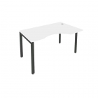 Стол письменный Рива METAL SYSTEM Б.СА-2 Пр Белый/Антрацит