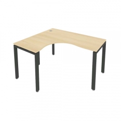 Стол письменный Рива METAL SYSTEM Б.СА-3 Л Акация/Антрацит