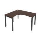 Стол письменный Рива METAL SYSTEM Б.СА-3 Л Венге/Антрацит