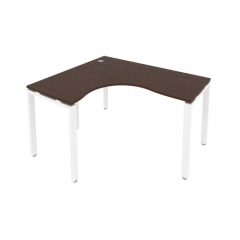 Стол письменный Рива METAL SYSTEM Б.СА-3 Л Венге/Белый