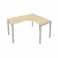 Стол письменный Рива METAL SYSTEM Б.СА-3 Пр Акация/Серый