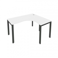 Стол письменный Рива METAL SYSTEM Б.СА-3 Пр Белый/Антрацит